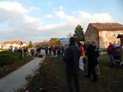 100.výročí vzniku Československé republiky - výsadba stromů Alej republiky na Vlkavě